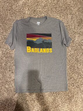 Blue 84 Heather Gray Logo Tee
